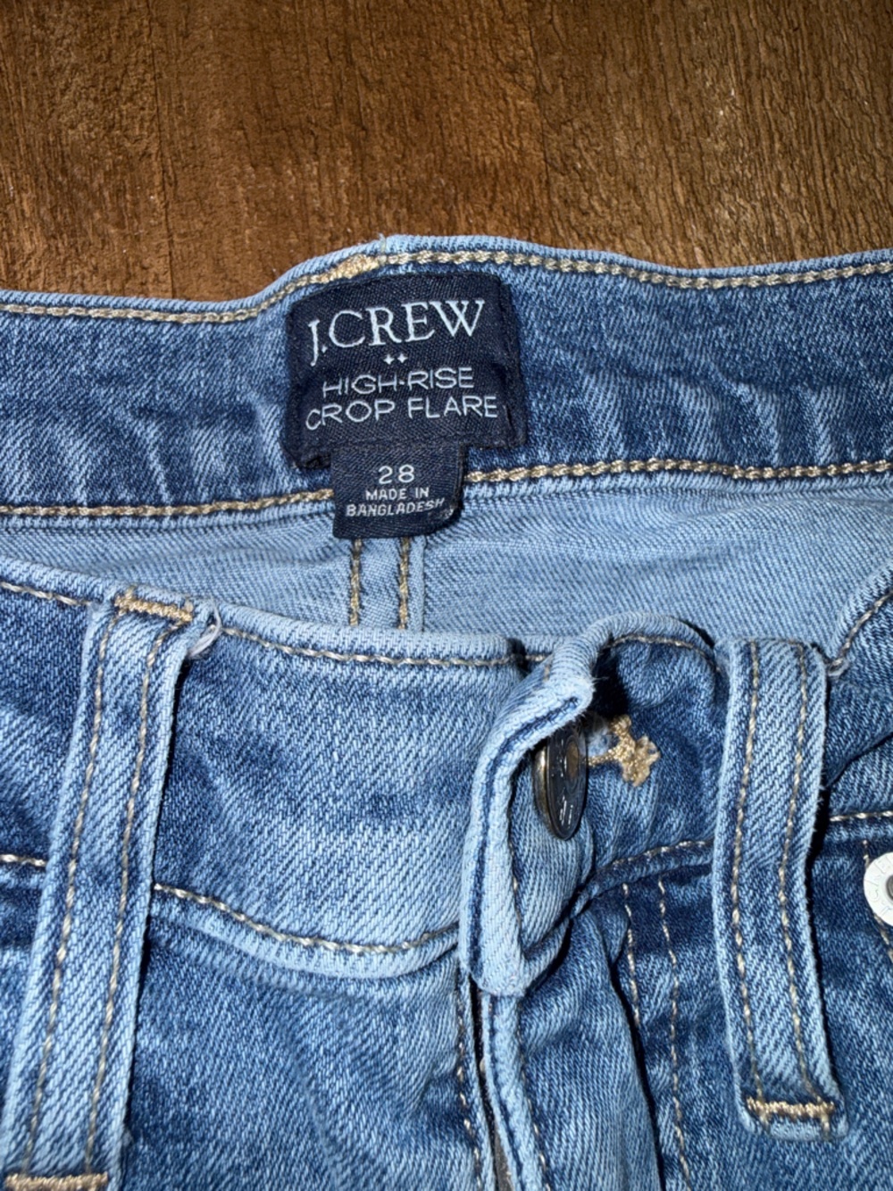 J. Crew Slim Straight Light Blue Jeans - Picture 3 of 4